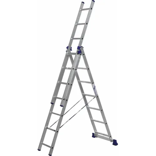 Лестница АЛЮМЕТ трехсекционная 3х 7 (5307)