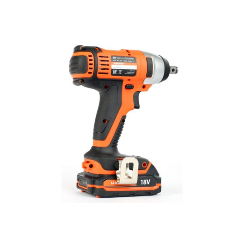 Гайковерт аккумуляторный PATRIOT BR 180Li (ударный, 1/2, две батареи Li-ion, 18V) (*10)