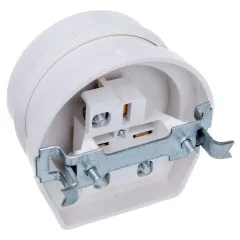 Разъем STEKKER 2Р+Е (вилка+розетка) 250В/32А белые PPG32-50-20