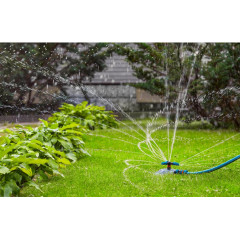 Разбрызгиватель GRINDA PROLine RR-B круговой 3 сопла 121 м2 (429315)