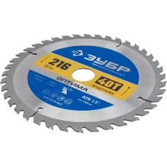Диск пильный ЗУБР 216x30z40 (36903-216-30-40)