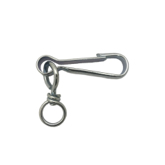 Карабин тип А с вертлюгом  70