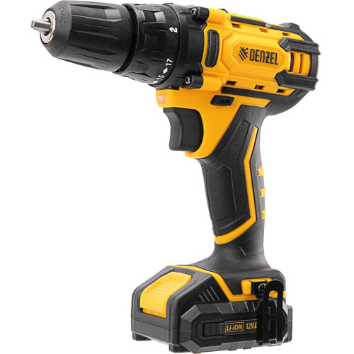 Шуруповерт DENZEL CDL-12-02BM (26105) (*15)