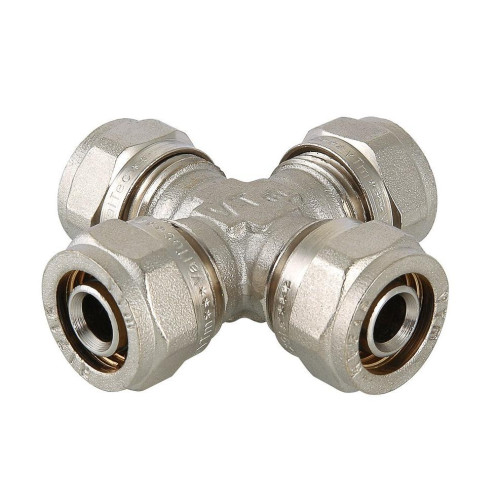 Крестовина МП ф20х20х20х20 цанга FR20*20*20*20
