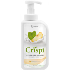 Средство GRASS CRISPI для мытья посуды с соком груши и экстрактом базилика 500мл (125455)