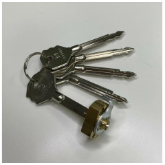 Мех. цилиндр VETTORE BR K 123 (под крест. ключ) (18699)