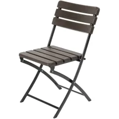 Мебель садовая Green Days Комфорт 152*74,5*72см стол+4 стула до 150кг, коричнев YTHD123 (510752)