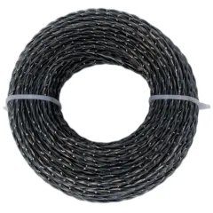 Леска для триммера USP (78275) 4,0мм, с нейлоновым сердечником, длина 15 м, скруч. квадрат