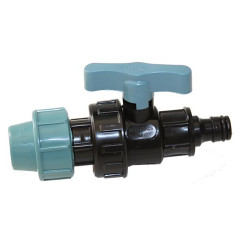 Кран ПНД ITAL ф 25х быстросъемное подключение