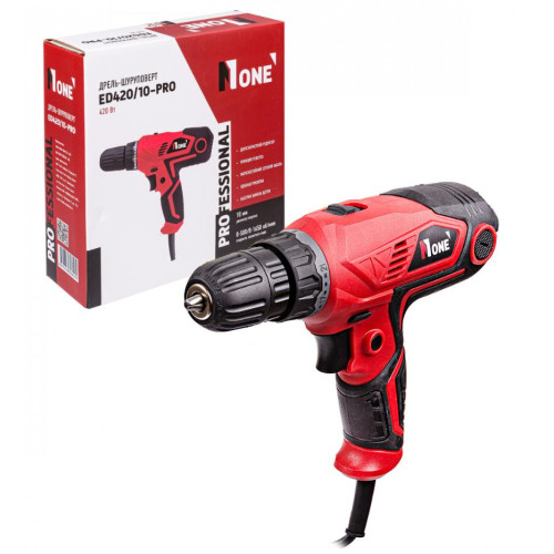 Дрель-шуруповерт NUMBER ONE ED420/10-PRO