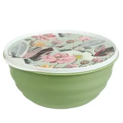 Набор мисок Homver Latina с крышками, зеленый (495779)
