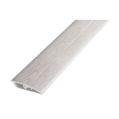 Порог-кант 41мм 0,9 разноуровневый ясень белый (Лука ПР 06.900.106)
