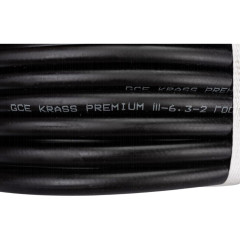 Рукав газосварочный KRASS PREMIUM 6,3 мм ЧЕРНЫЙ (за метр)