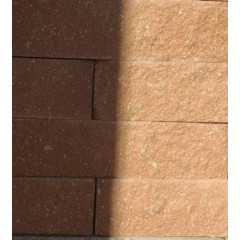Кирпич Гиперпрессованый Персиковый Декор Ложок 250*90*65 (416 шт. в поддоне)