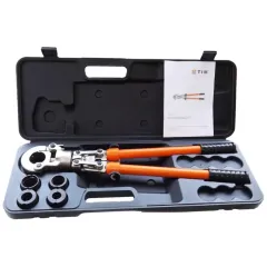 Пресс-инструмент ручной TIM с комплектом насадок 16-32