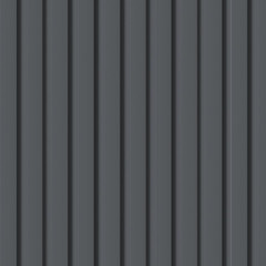 МДФ Реечная STELLA Профиль Стартовый Beats De Luxe Black Lead 2700*66,5/61*16 (в уп. 4шт.)