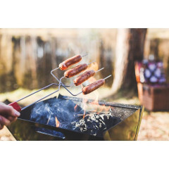 Вилка-гриль для сосисок MACLAY 50х12, нержавеющая сталь (2747665)