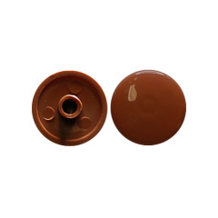 Заглушка на евровинт (15шт.) орех