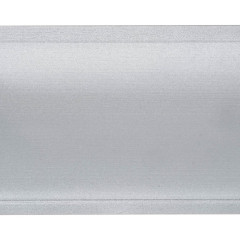 Плинтус ПВХ ИДЕАЛ для столешницы 081-0 Серебристый Глянцевый 3м.