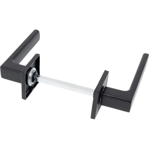 Ручки раздельные FUARO K.TRG52.TETRAGON BL-24 черный квадрат 8х170 мм (48363)