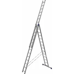 Лестница АЛЮМЕТ трехсекционная 3х14 (5314)