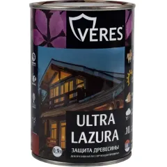 Декоративная пропитка для дерева Veres Ultra Lazura № 3 Тик 0,9