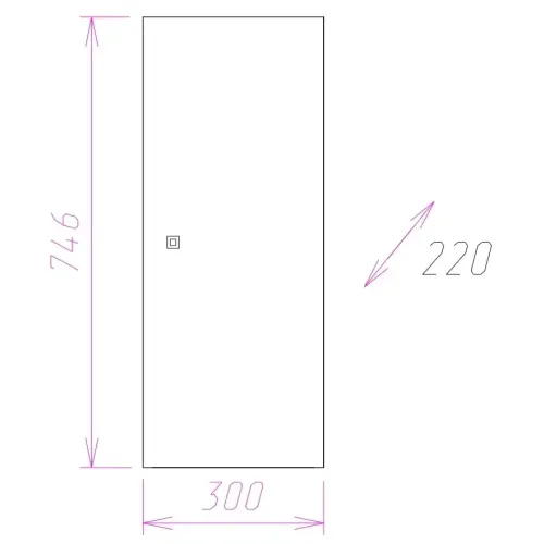 Шкаф навесной ОНИКА 