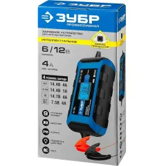 Зарядное устройство ЗУБР ЗУ-120, 6/12В, 4А (59300)
