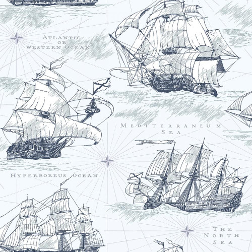 Обои Саратовские Фрегат 905-01 дуплексные С6 0,53*10 (15)