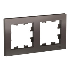 Рамка 2-пост AtlasDesign мокко SchE ATN000602