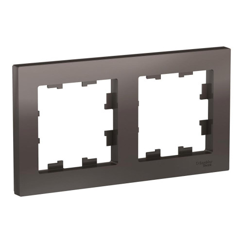 Рамка 2-пост AtlasDesign мокко SchE ATN000602