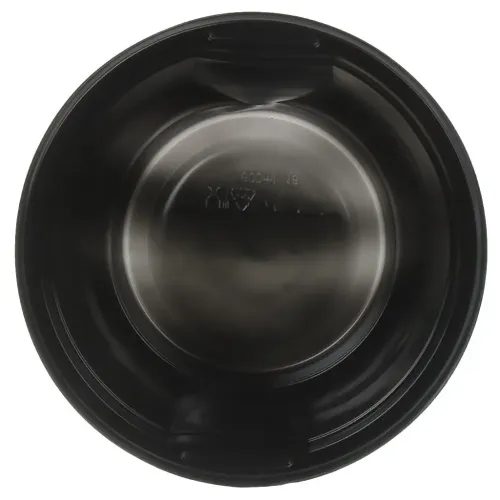 Набор одноразовых суповых мисок 600мл 50шт черная (495480)