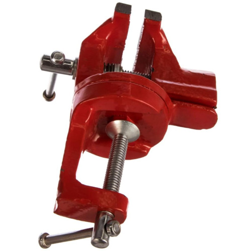 Тиски FIT 50мм настольные, поворотные (59425)