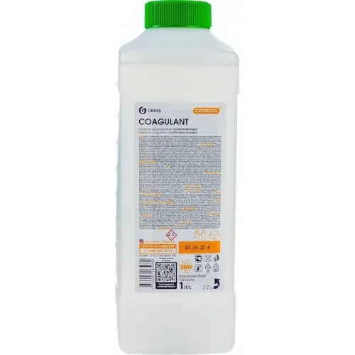 Средство GRASS CRYSPOOL Coagulant для осветления воды 1л (150004)