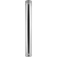 |Дымоход труба 0,8мм Ф115 L=1,00м нержавеющая сталь (Corax)