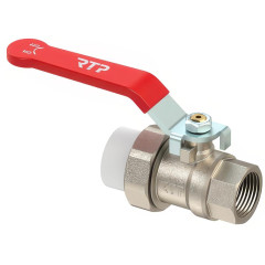 Кран шаровый латунь с переходом на п/п ф32х1