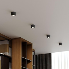 Свет. точ. ES 25088/LED 7W 4000K черный