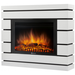 Камин электрический Electrolux Moderno 25 шпон белый дуб + EFP/P-2520LS N
