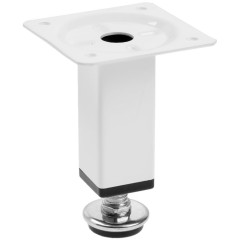 |Опора ТУНДРА квадратная OKV001BL d=25*25мм h=80мм белый(9371386)