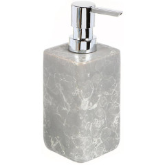 Дозатор для жидкого мыла Камень, керамика, серый, CE2548AA-LD (421527)