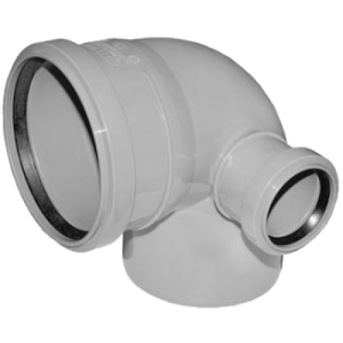 Отвод кан. внутренний РТП ф 110/50х90° правый