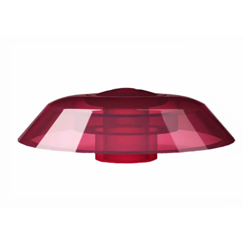 Поликарбонат сот. Термошайба  4мм, бордовый