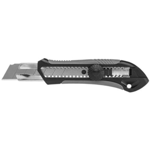 Нож технический STARTUL BLACK LINE 25 мм (ST0926)