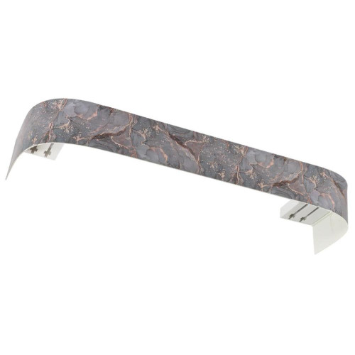 Карниз Ле-Гранд Стоун 2,4м (2ряд) марбель с поворотами (3)