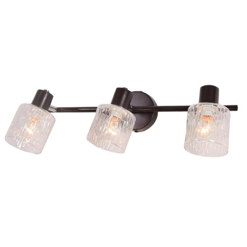 Светильник настенный Люмис 23090022/3 COF+CR 3x40W E14 h150 кофе/хром
