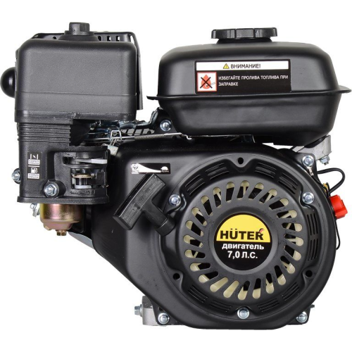 Двигатель 4Т HUTER GE-170F-20 (70/15/2)