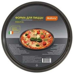 Форма для пиццы MALLONY антипригарная d=32,5см (P-01)