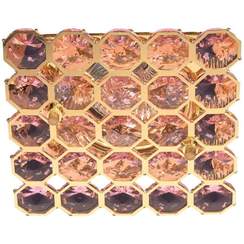 Свет. точ. Эра DK35 MR16 розовый/золото(382481)(*1)