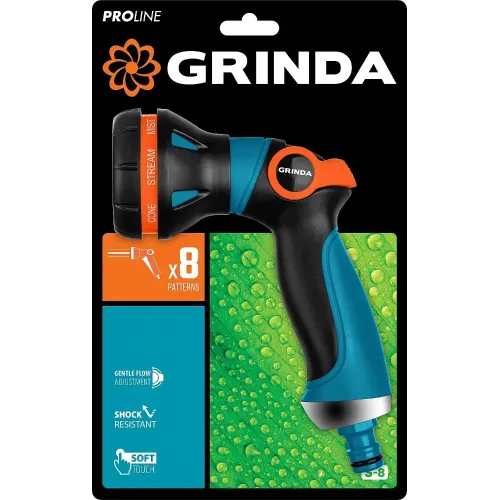 Пистолет-распылитель GRINDA PROLine S-8 8 режимов (429100)
