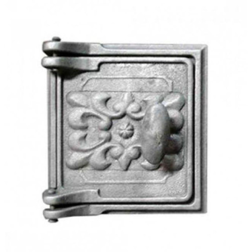 Дверь поддувальная чугунная малая 130*140мм 2кг ДП-1